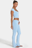 ButterCloud Flared Leggings in Sky