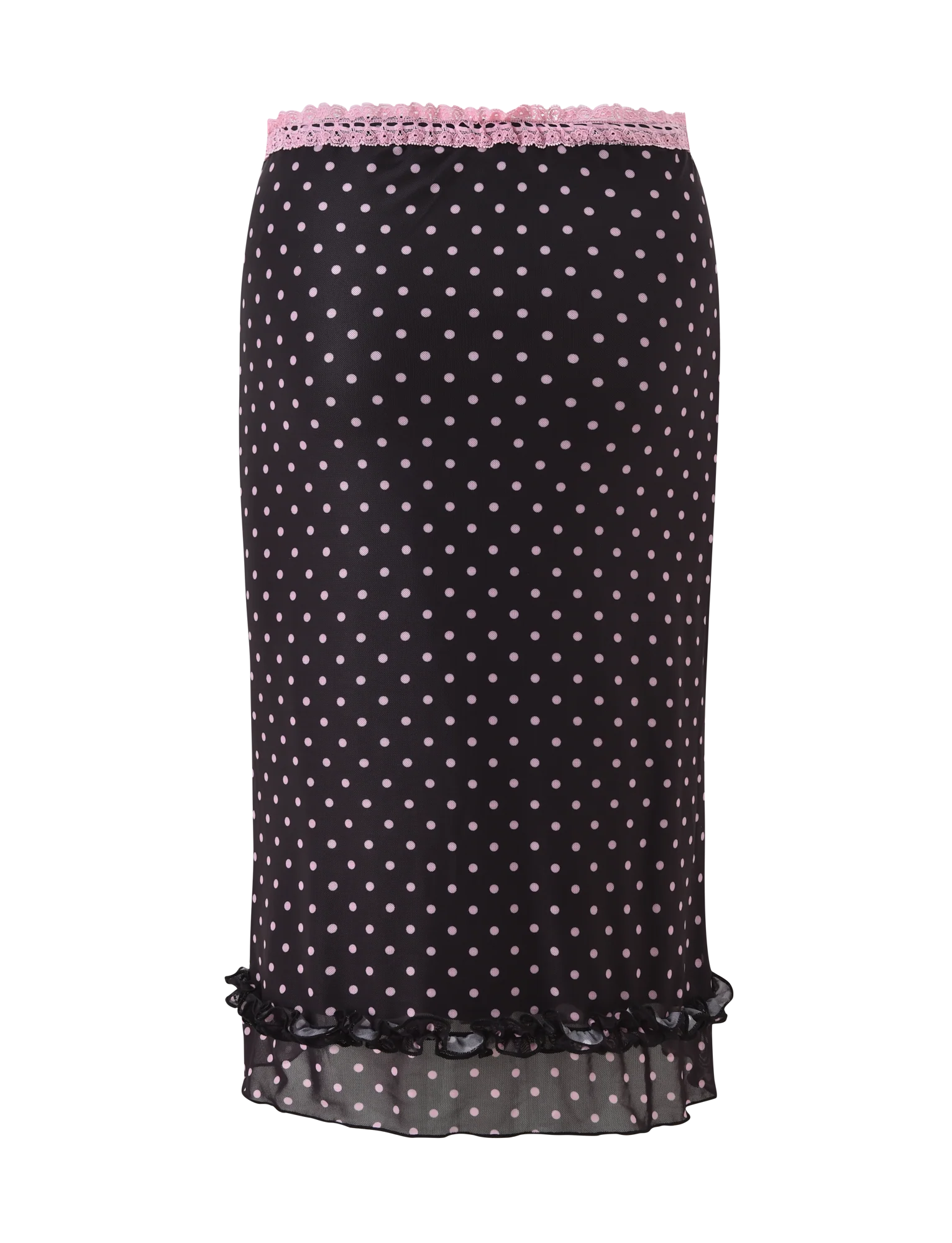 AMARA MIDI SKIRT BLACK