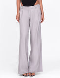 AMBERLY SUIT PANT GREY PINSTRIPE GREY PINSTRIPE