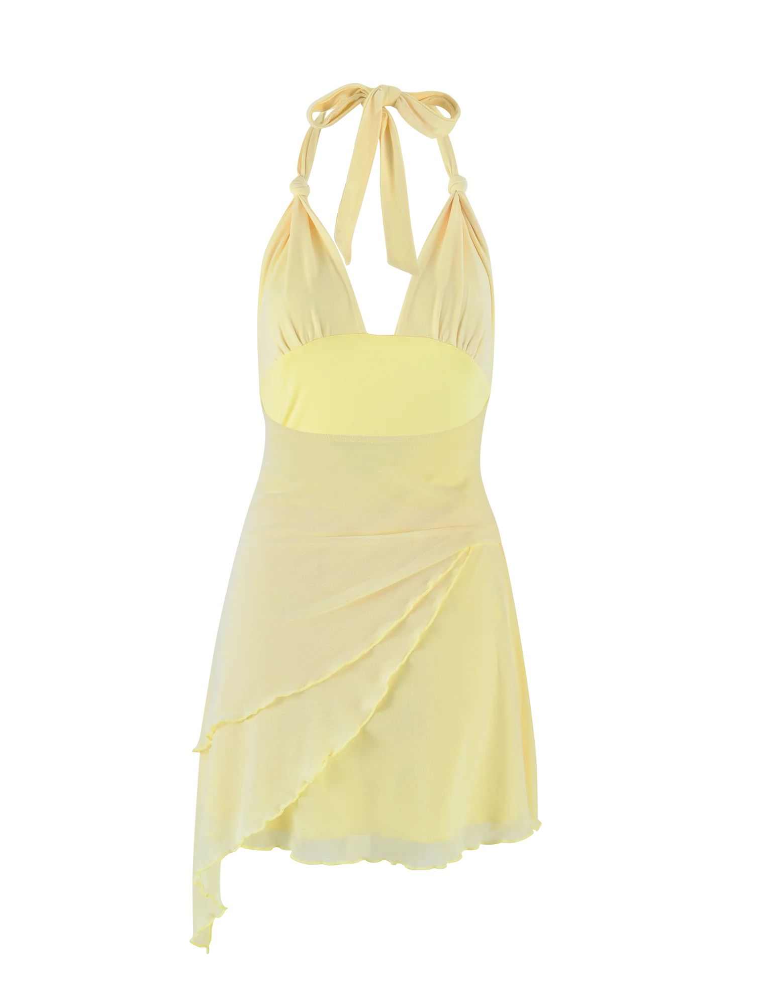 FRIEDA DRESS YELLOW BUTTER
