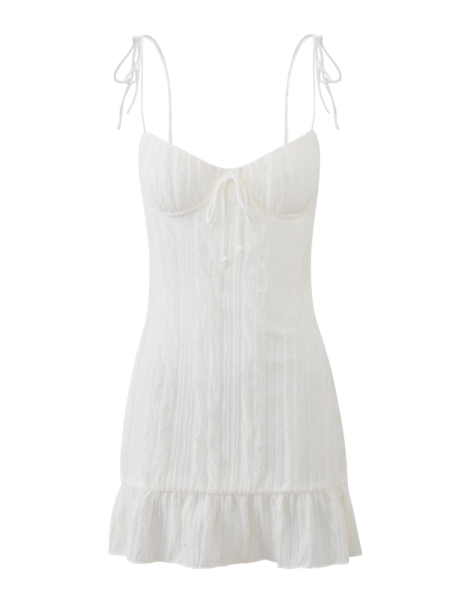 RANIA MINI DRESS OFF WHITE