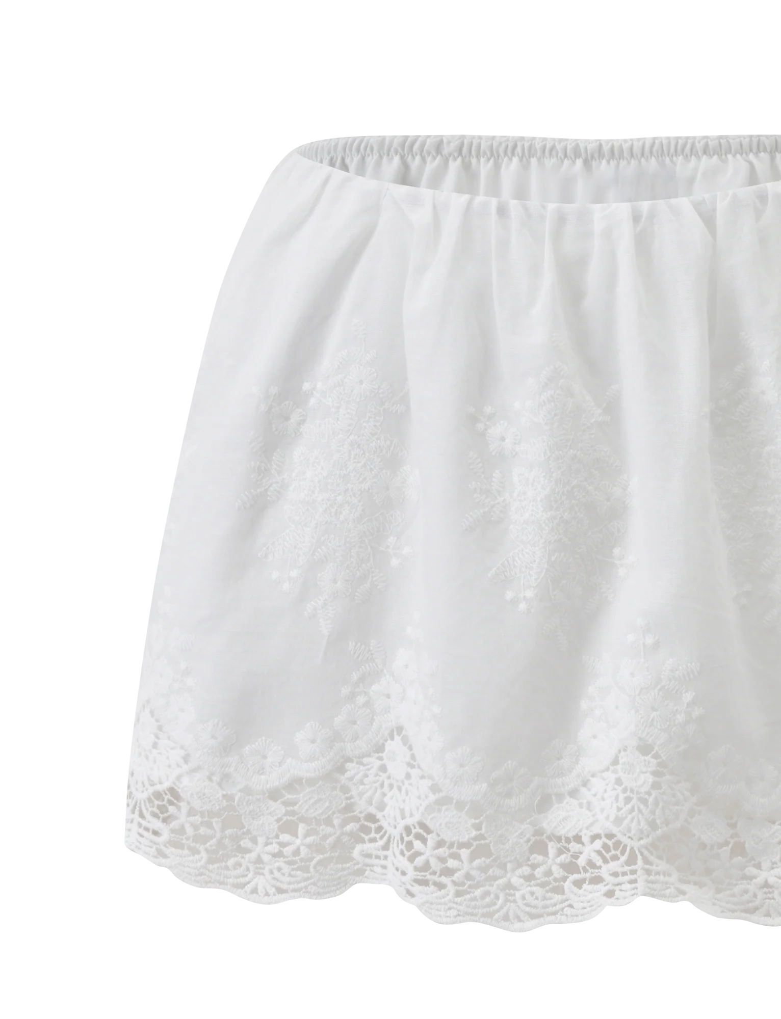 CAILEIGH MINI SKIRT WHITE