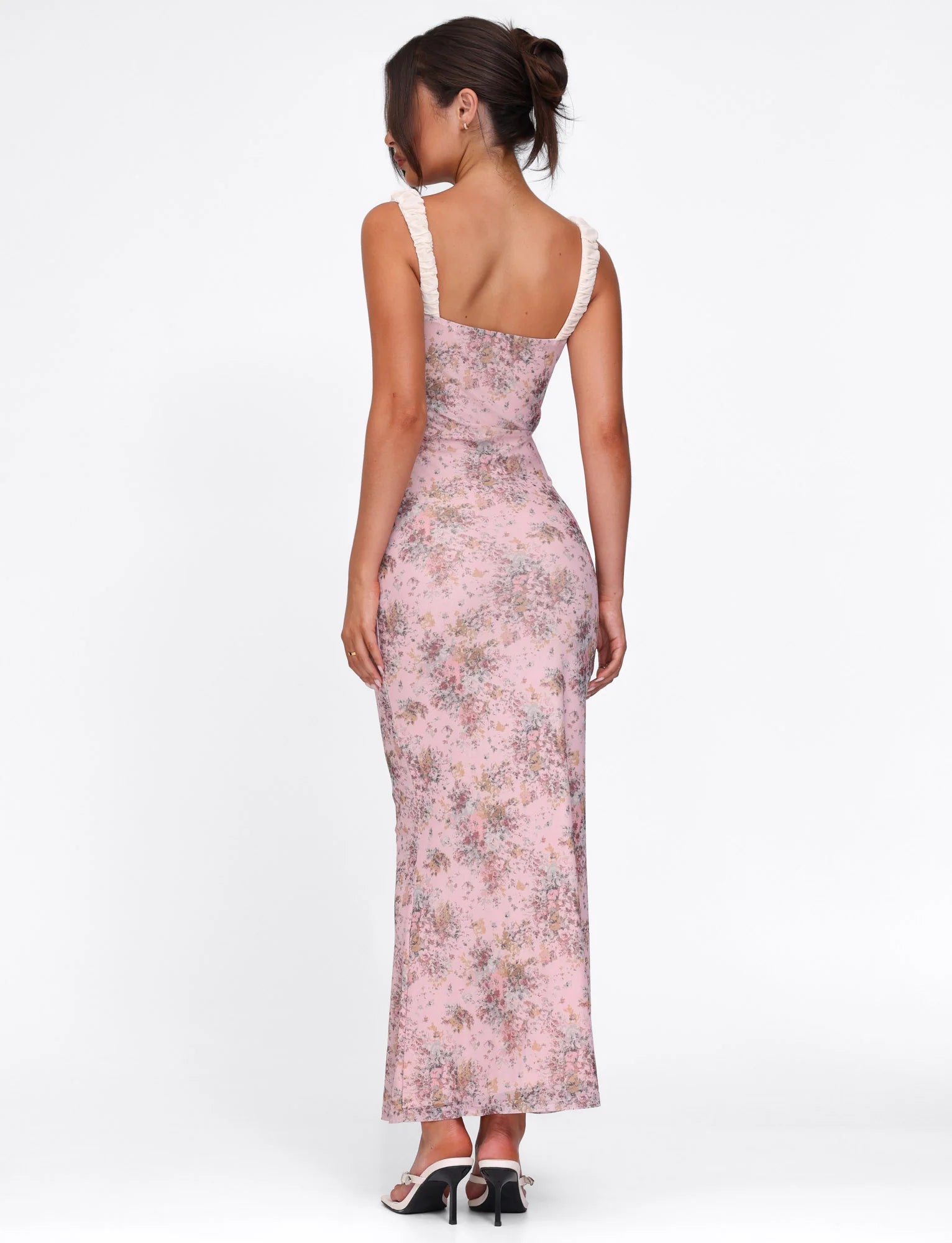 AMARAN DRESS PINK CAMO FLORAL