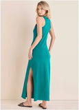 Tank Maxi Dress Tropical Green