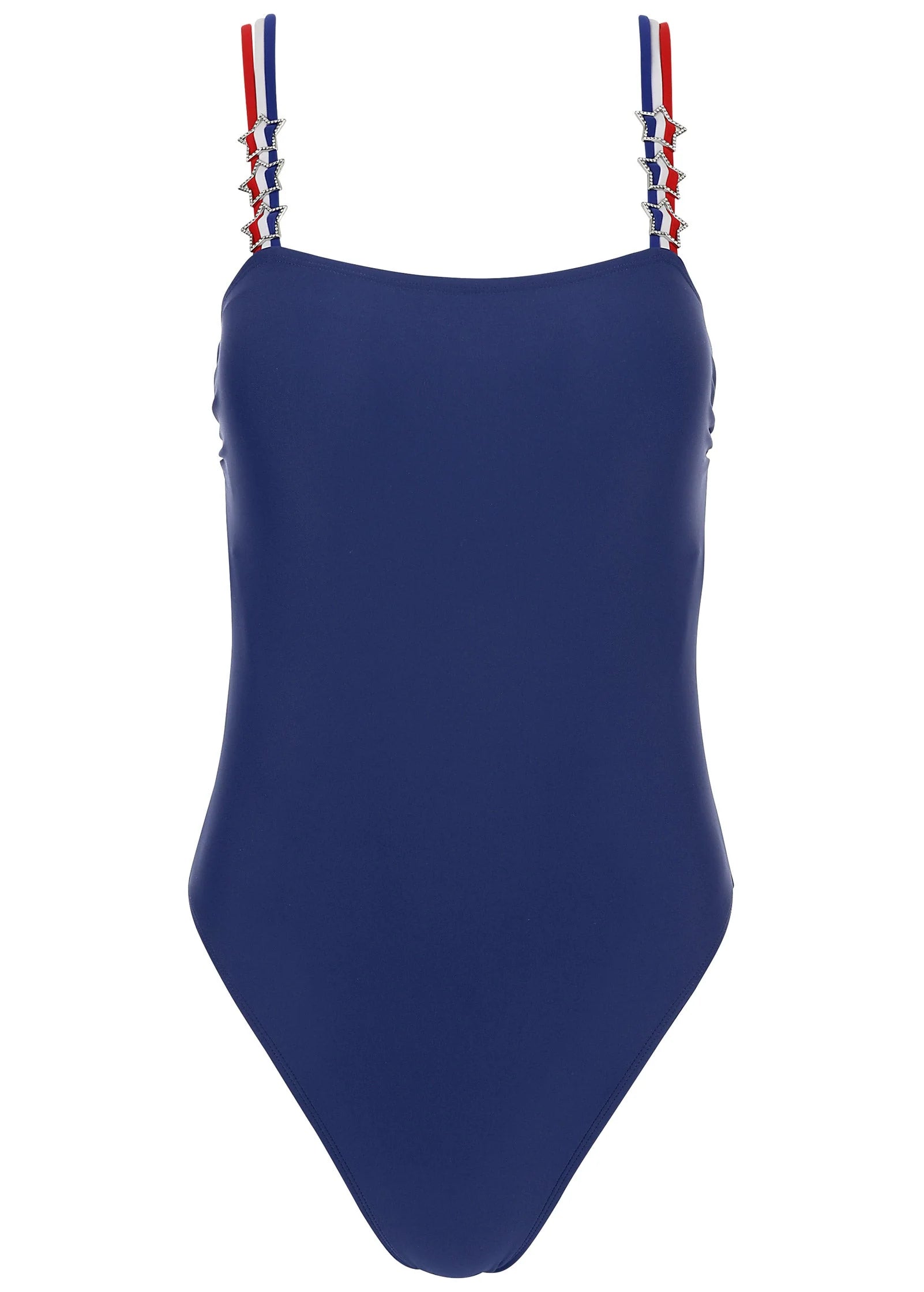 Strappy One Piece Swimsuit Ultramarine Blue