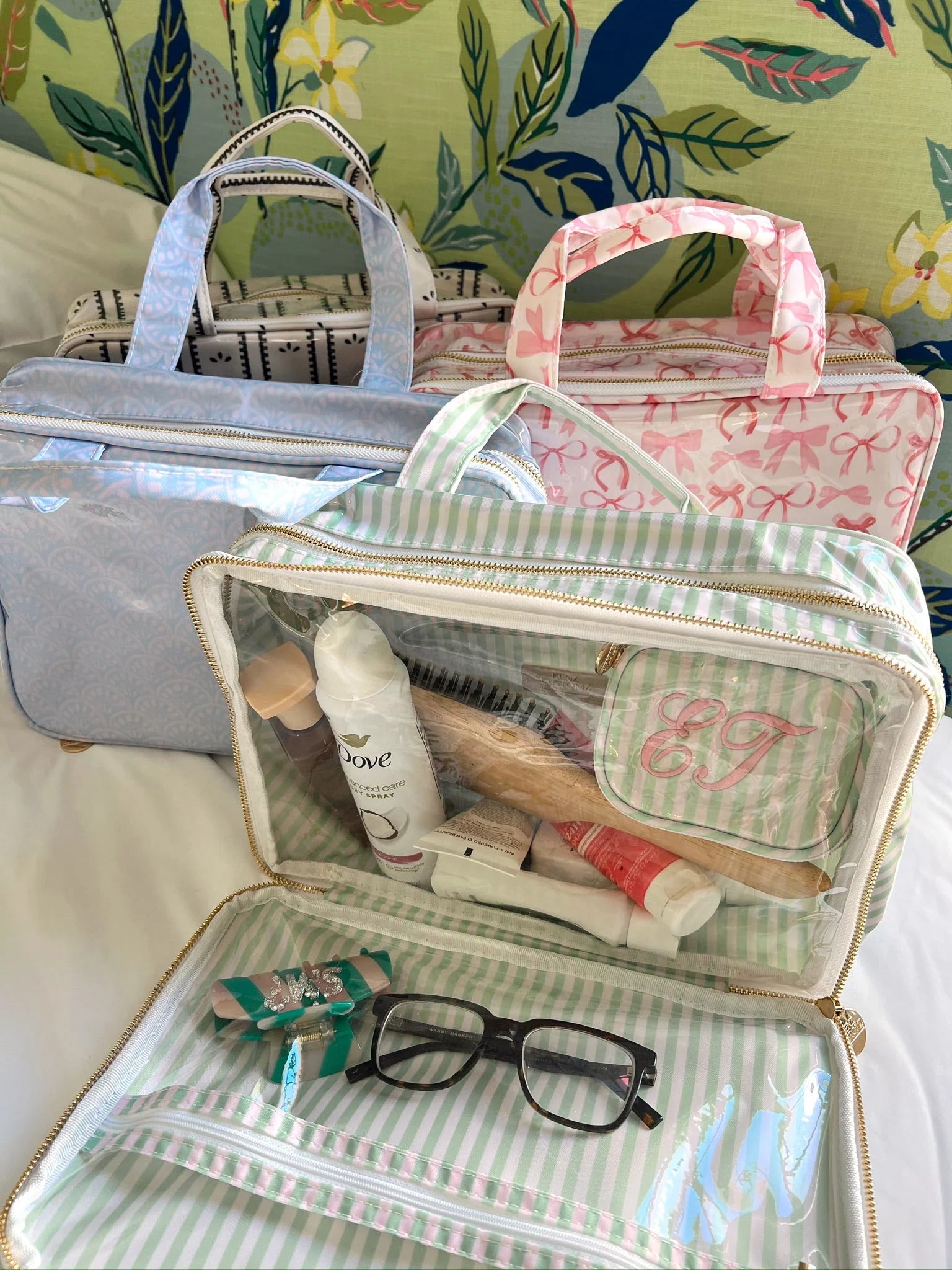 KenzKustomz Clear Coat Toiletry Case