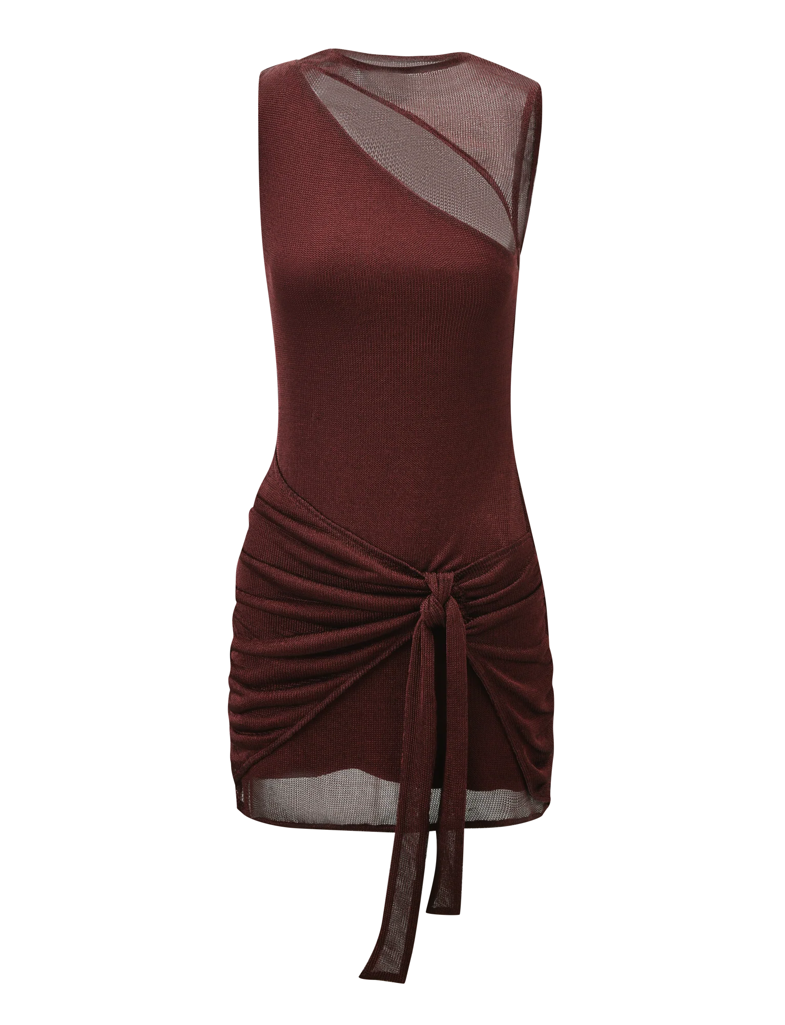 AZELMA DRESS BROWN