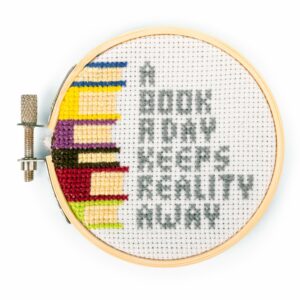 A Book a Day Mini Cross Stitch Embroidery