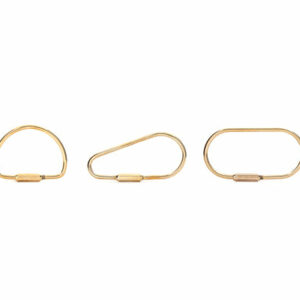 Brass Keyring